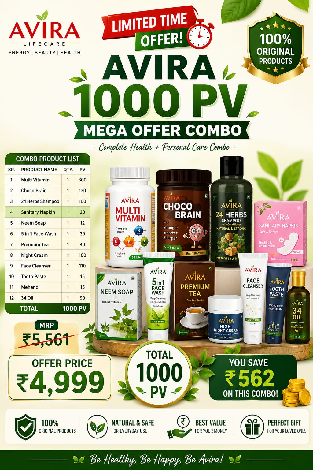 12 Products Combo